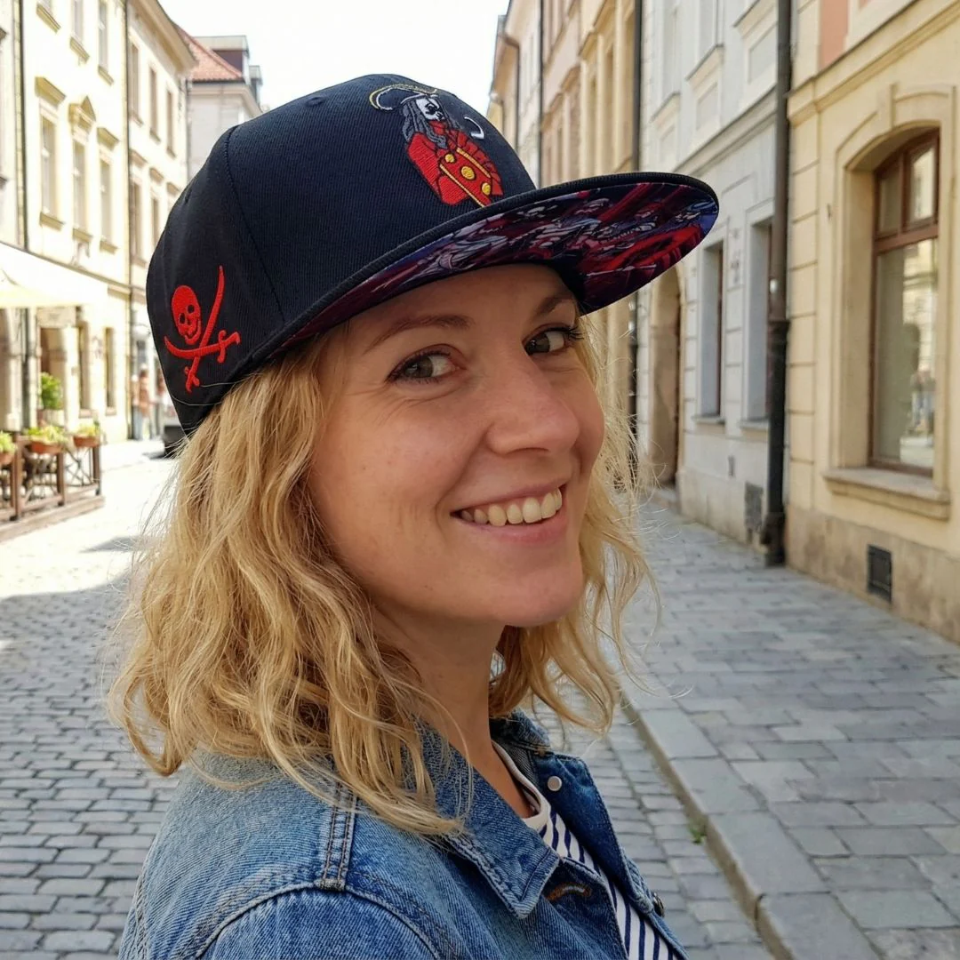 Pirates Snapback - Black & Red Stitches - Image 9