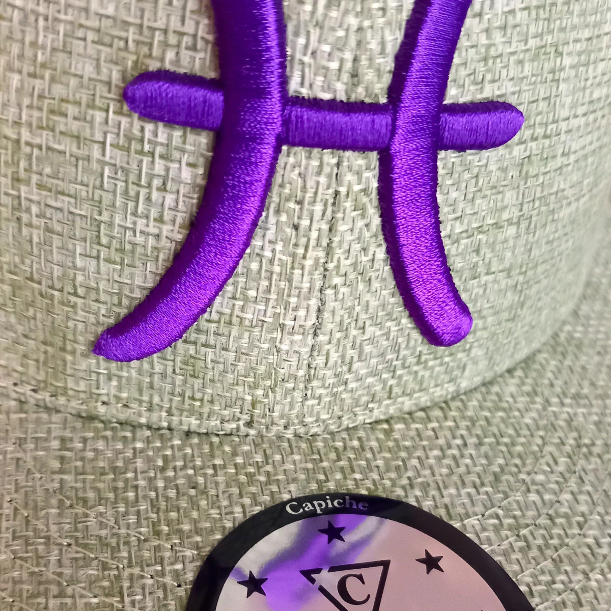 Pisces Snapback - Pale Green Thick Cotton - Image 14