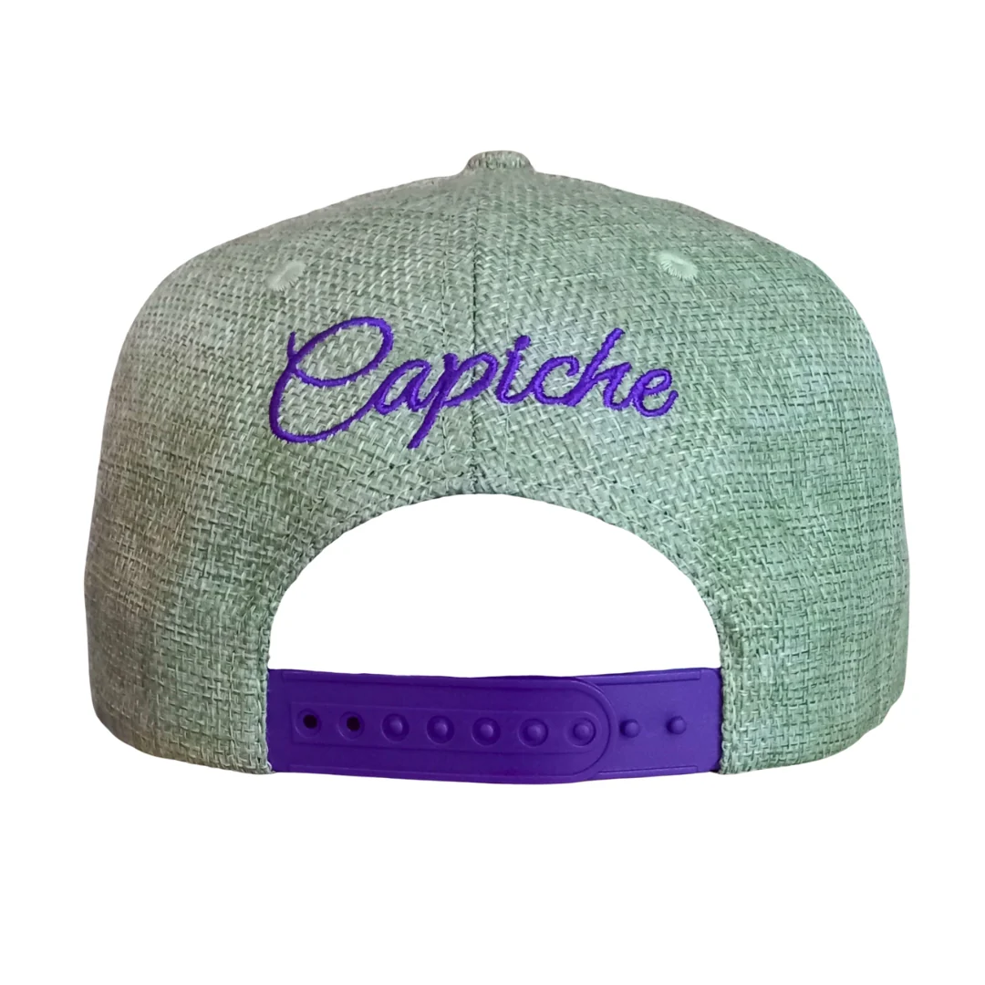 Pisces Snapback - Pale Green Thick Cotton - Image 19