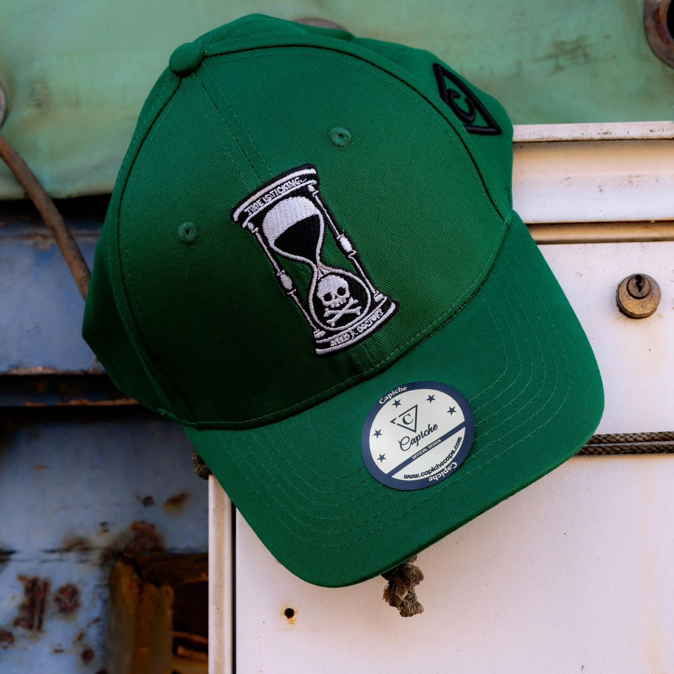 LIMITED EDITION Plague Doctor Curved Cap - Green - Image 6