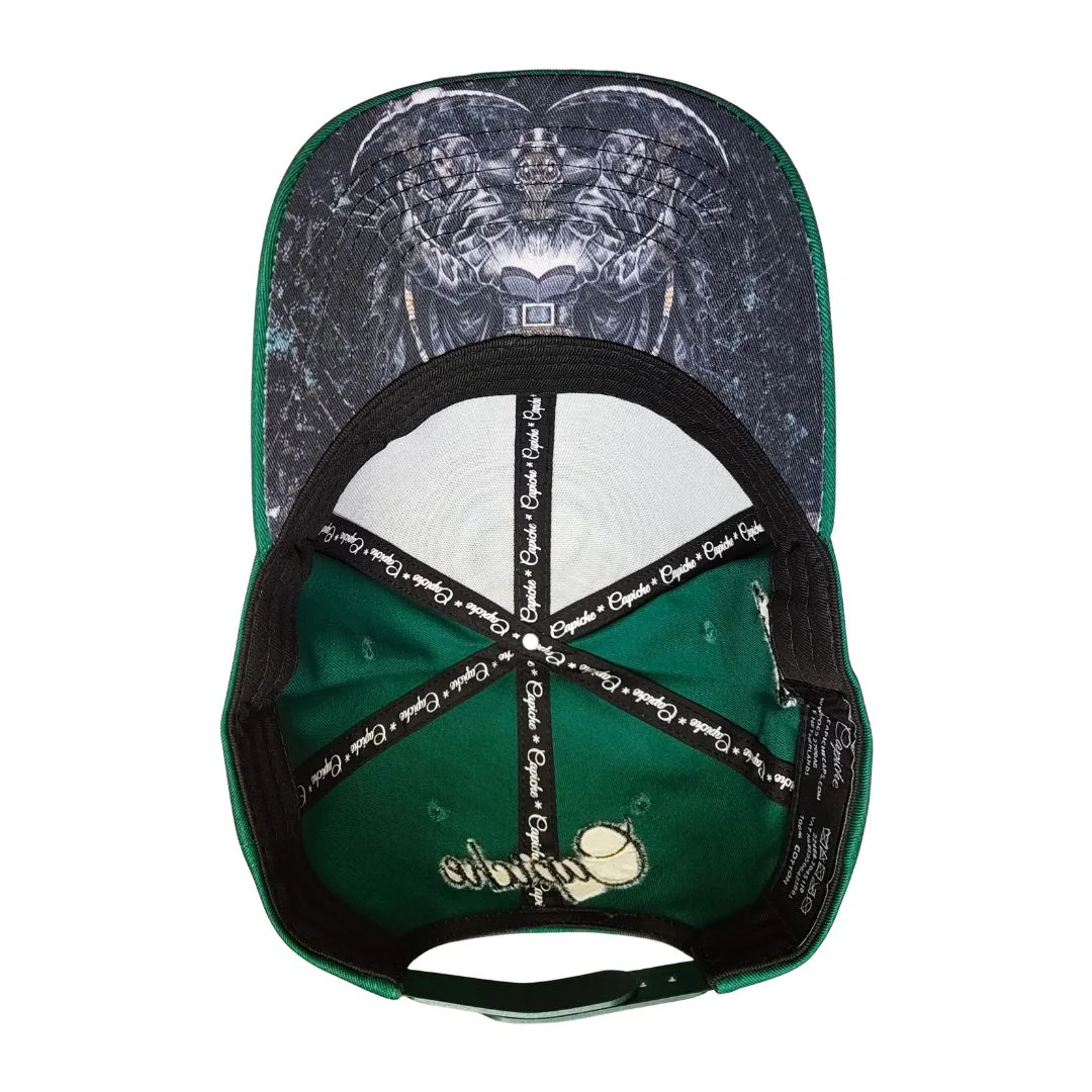 LIMITED EDITION Plague Doctor Curved Cap - Green - Image 8