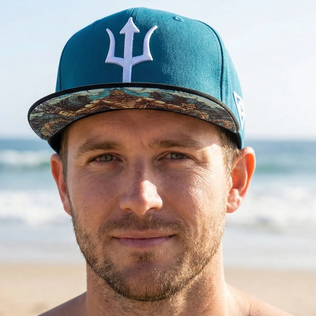 Poseidon Snapback - Blue/Black - Image 11