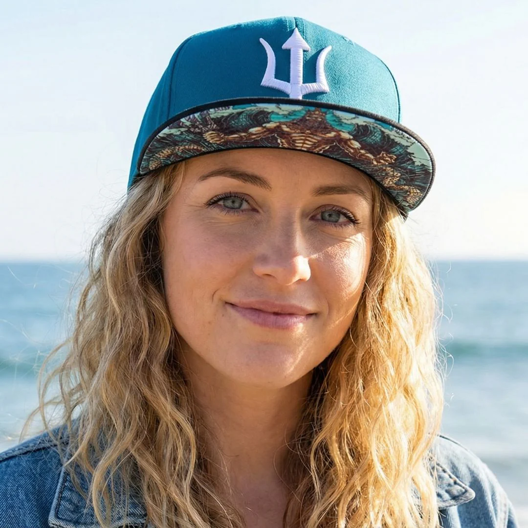 Poseidon Snapback - Blue/Black - Image 3