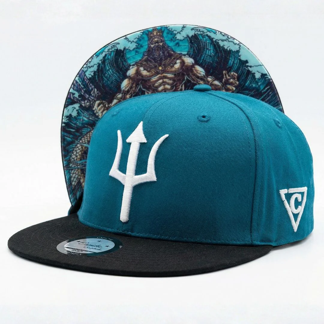 Poseidon Snapback - Blue/Black - Image 7
