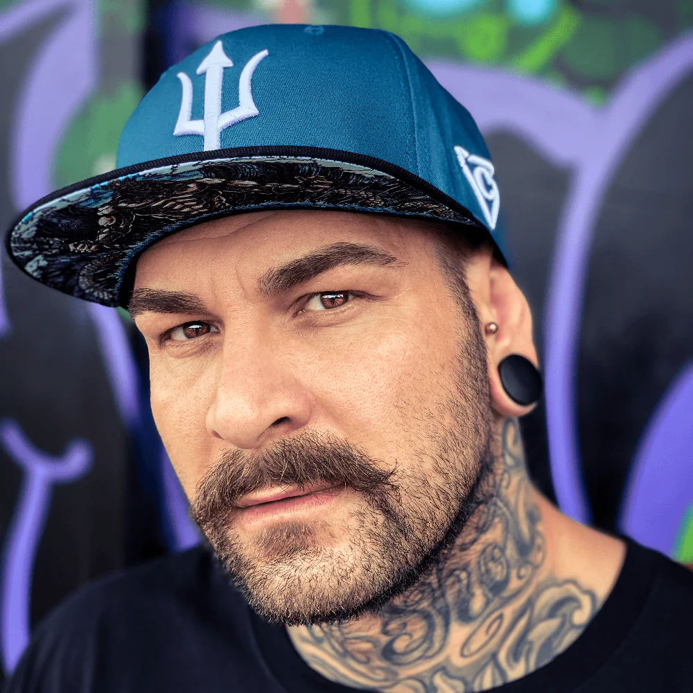 Poseidon Snapback - Blue/Black - Image 8