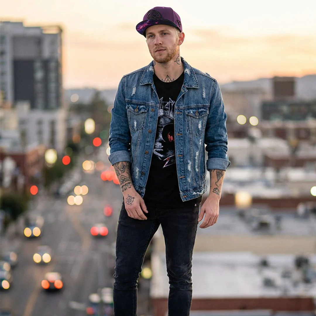 Purple Galaxy Snapback - Image 4