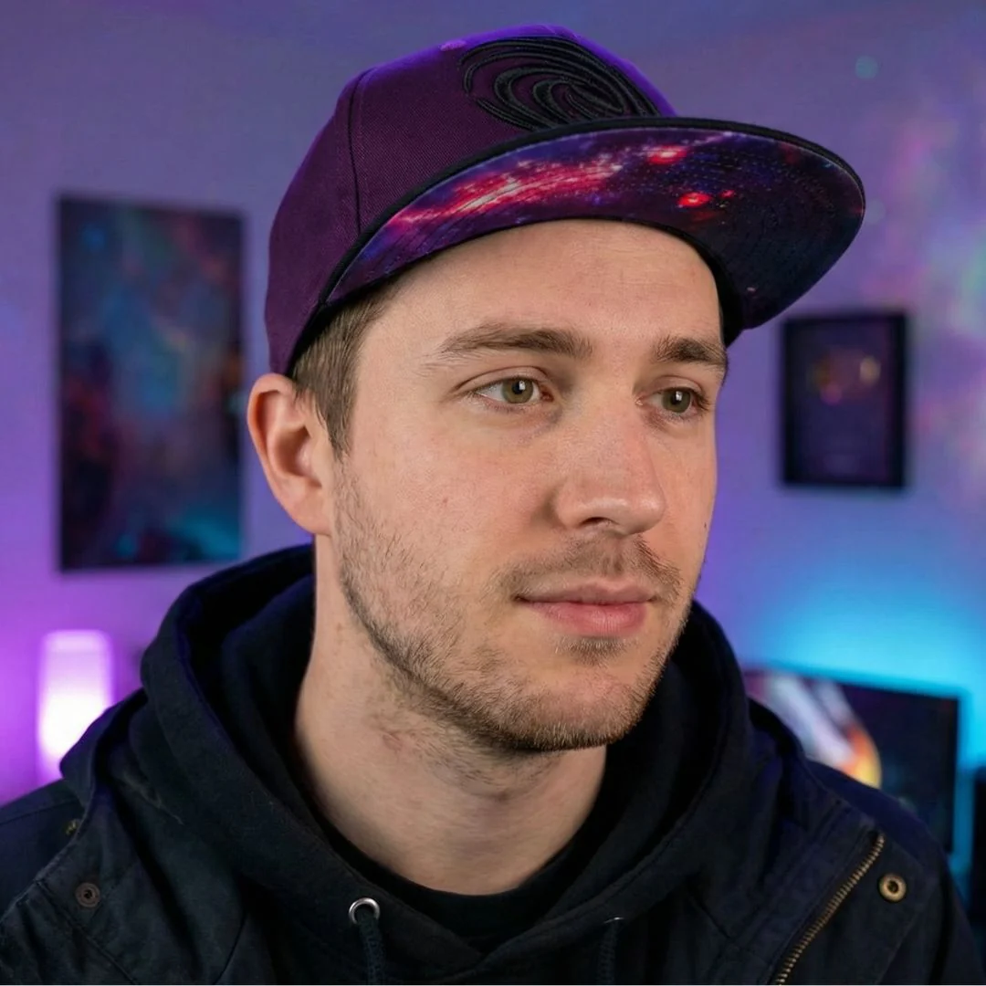 Purple Galaxy Snapback - Image 7