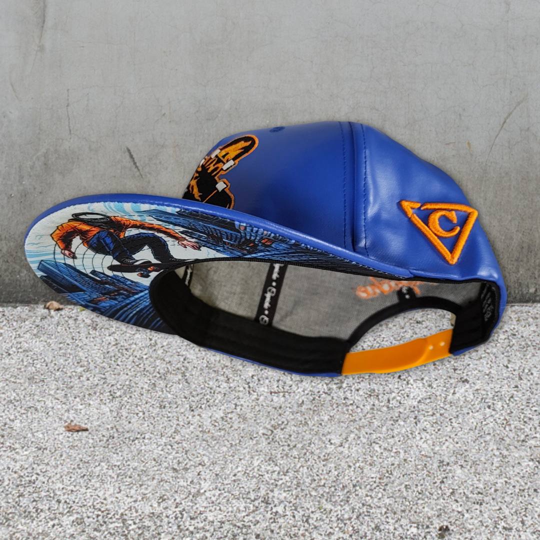 Ride With Us Snapback - Blue Artificial Leather - Image 11