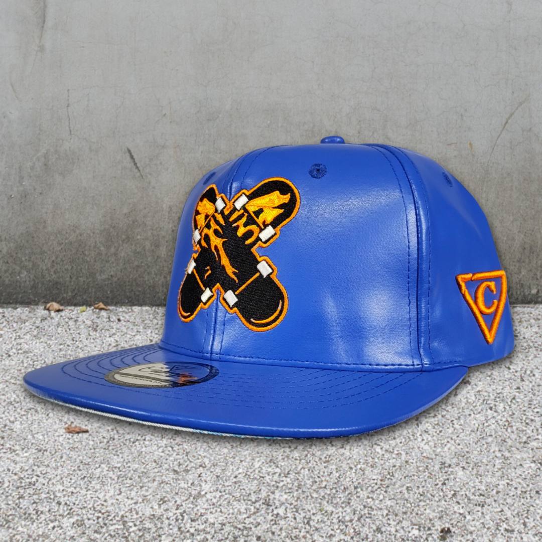 Ride With Us Snapback - Blue Artificial Leather - Image 8