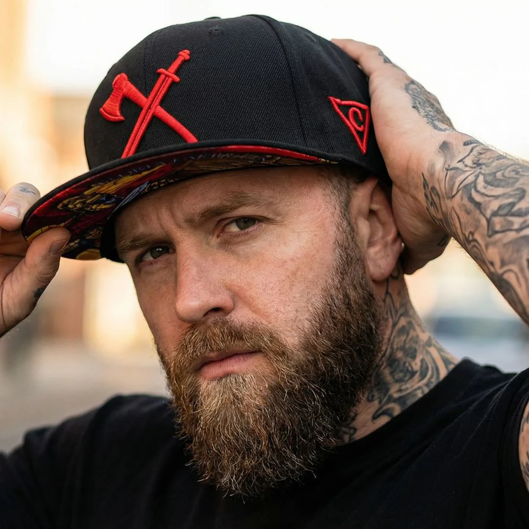 Roman Soldier Snapback - Black - Image 3