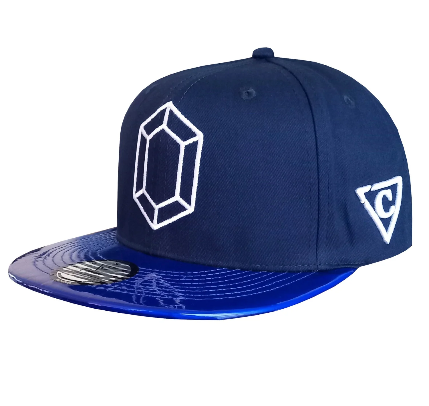 Sapphire Snapback - Blue Holographic Brim - Image 12
