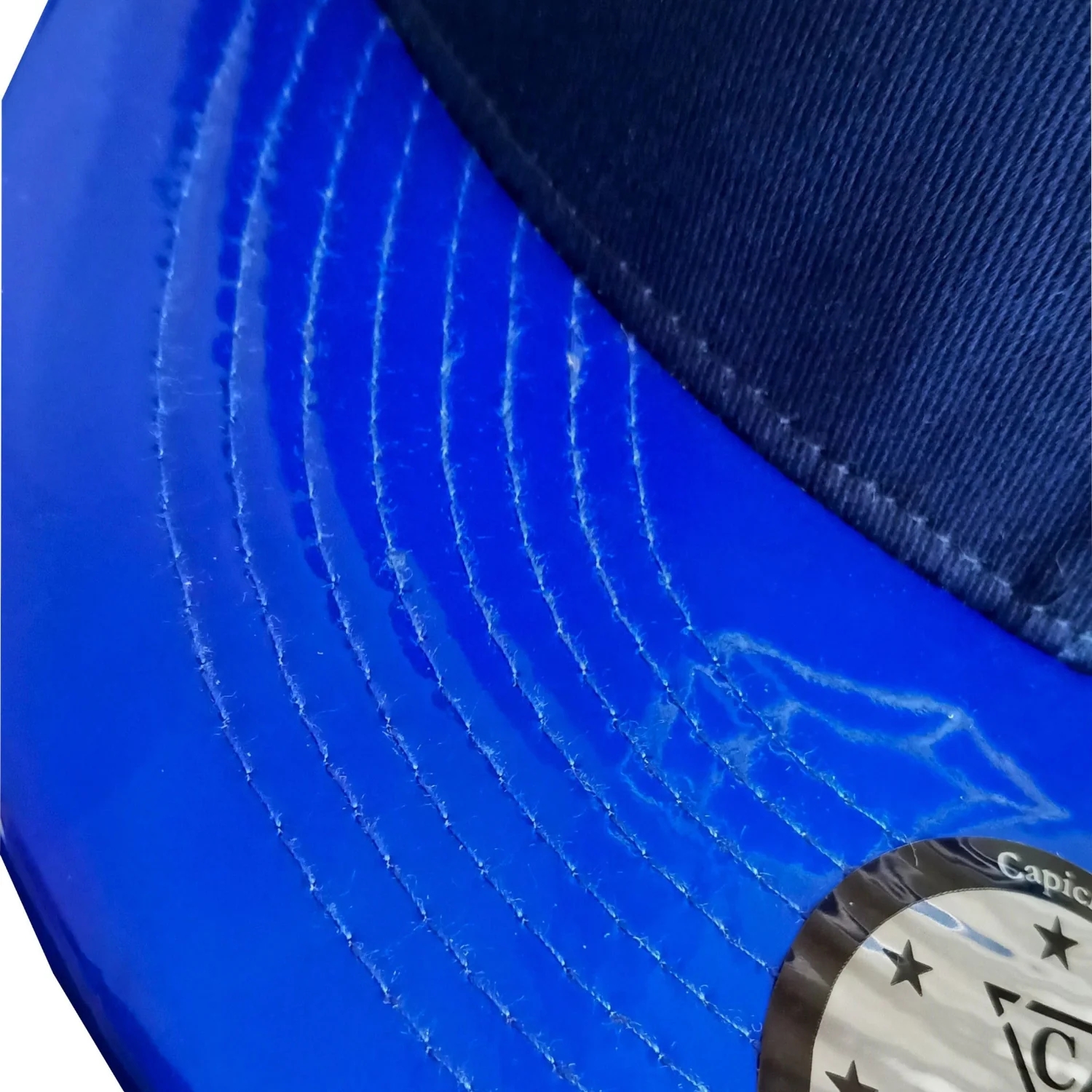 Sapphire Snapback - Blue Holographic Brim - Image 6