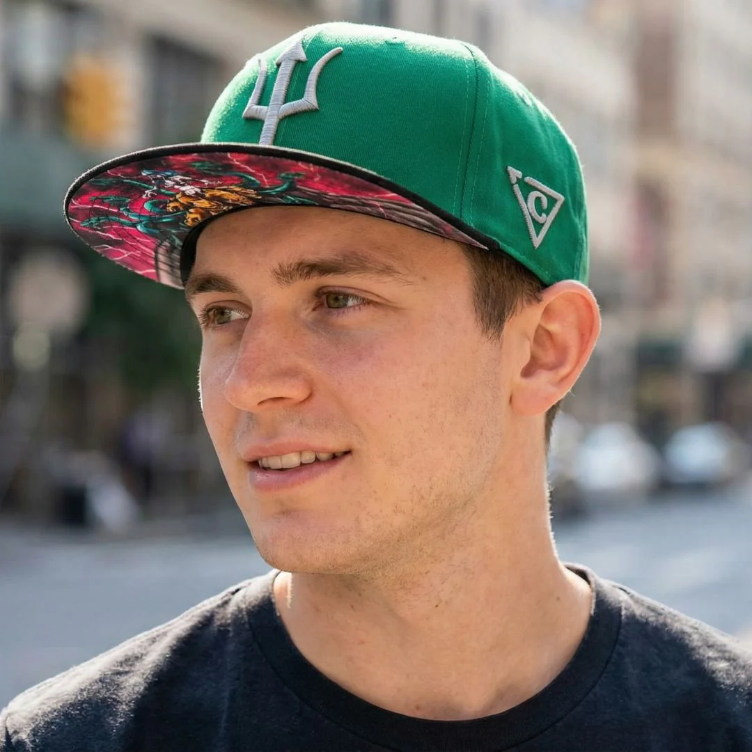 Scylla Snapback - Green/Black - Image 3