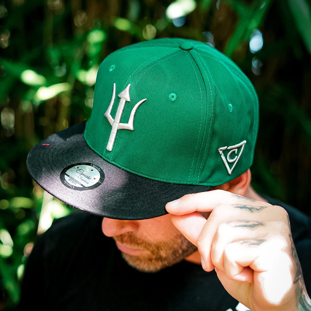 Scylla Snapback - Green/Black - Image 4