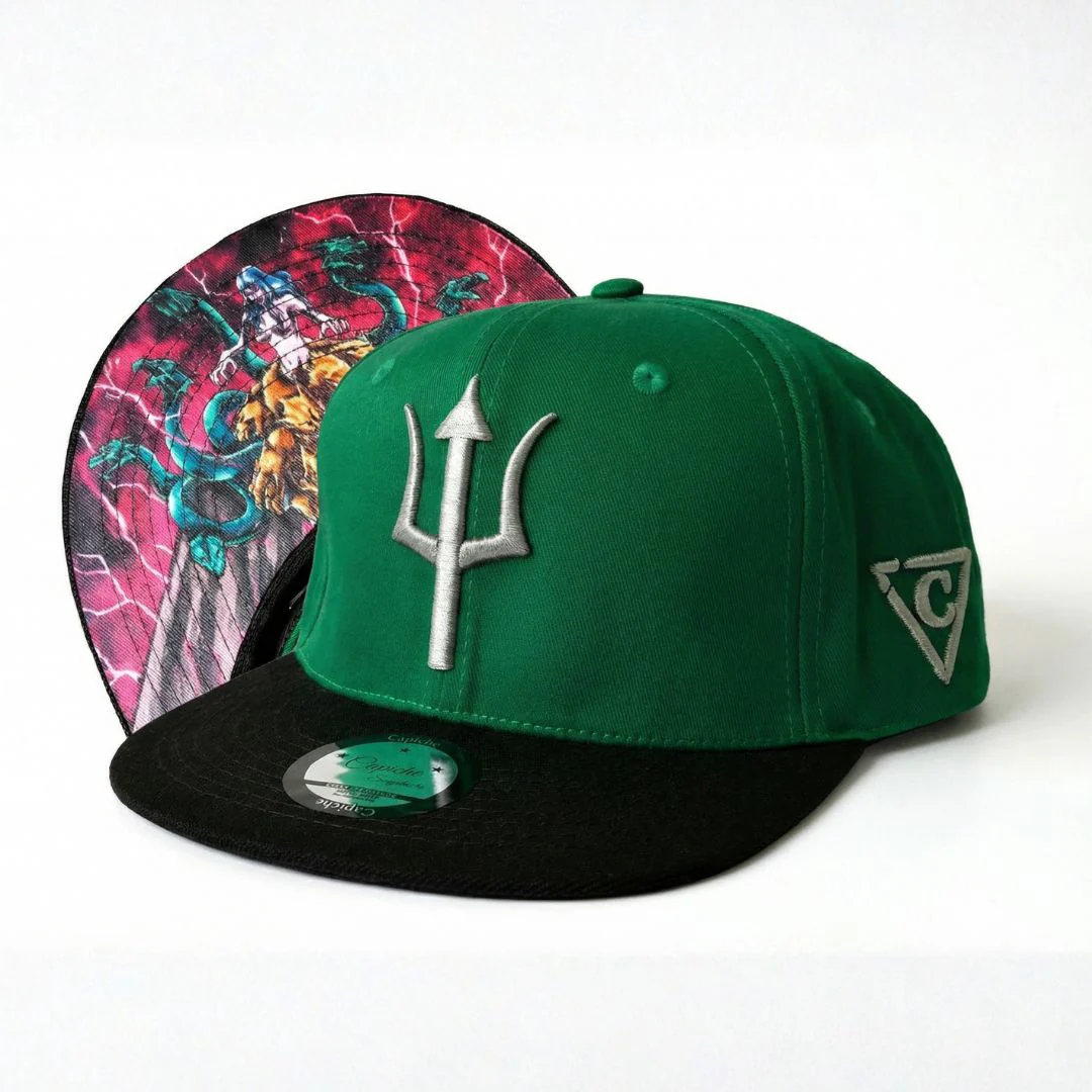 Scylla Snapback - Green/Black - Image 6