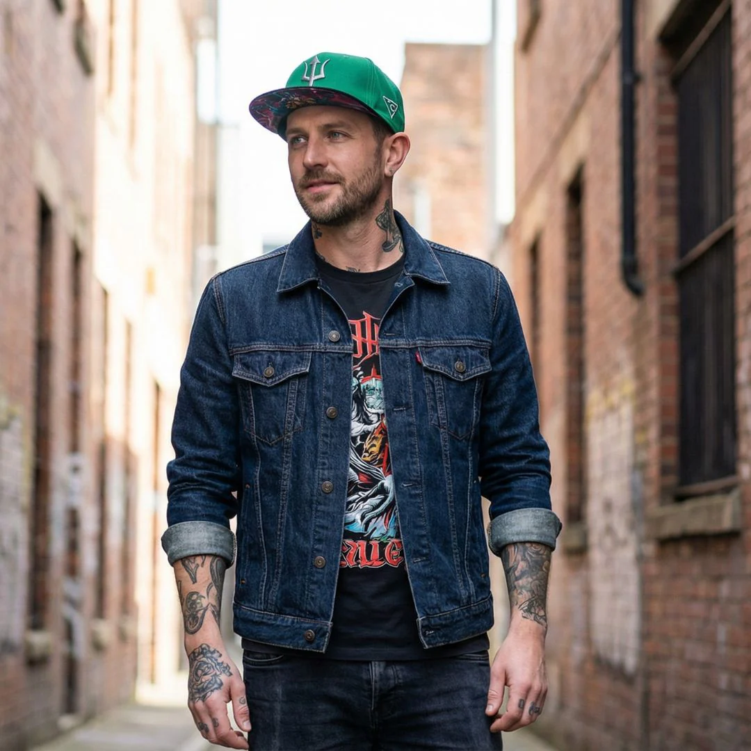 Scylla Snapback - Green/Black - Image 7