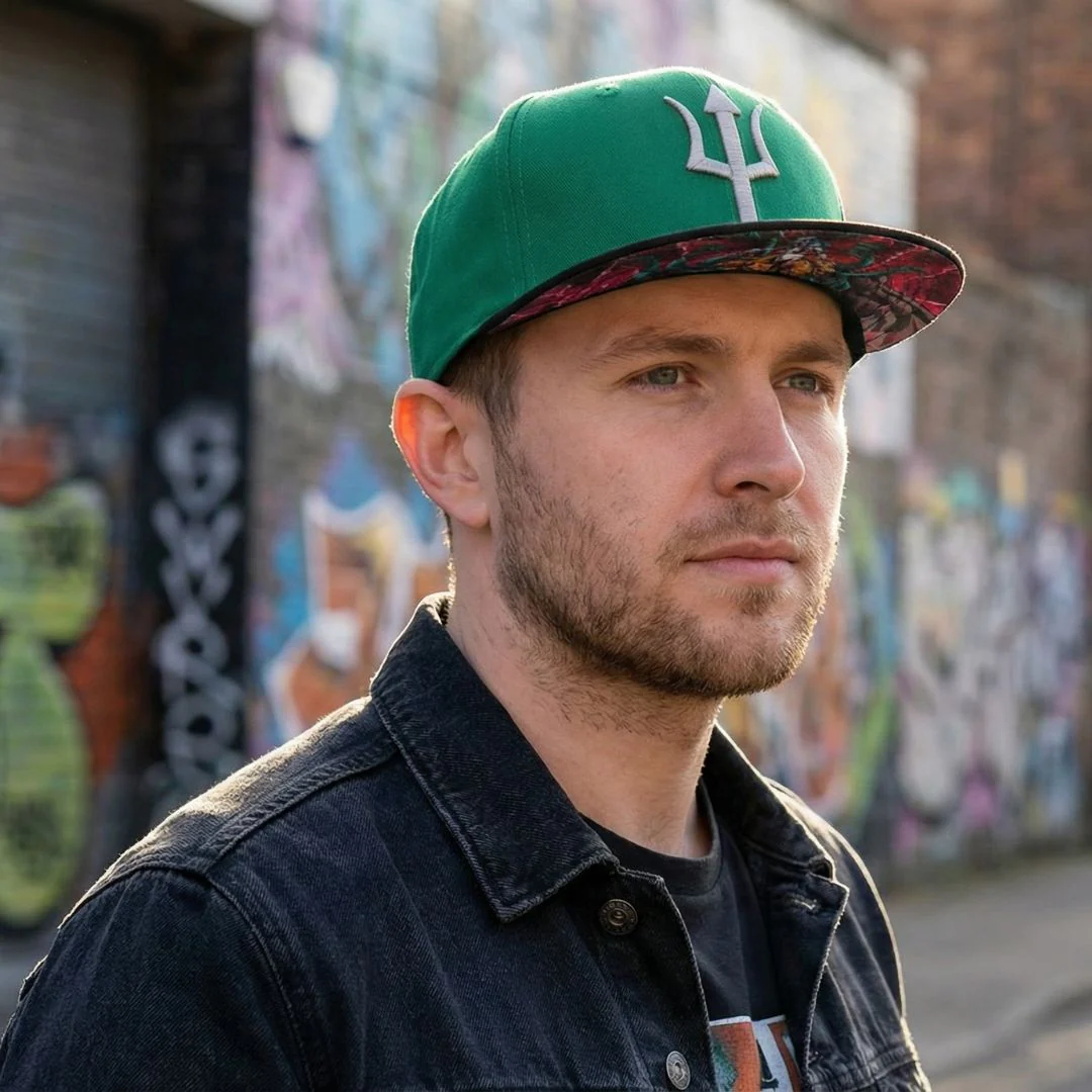 Scylla Snapback - Green/Black - Image 8