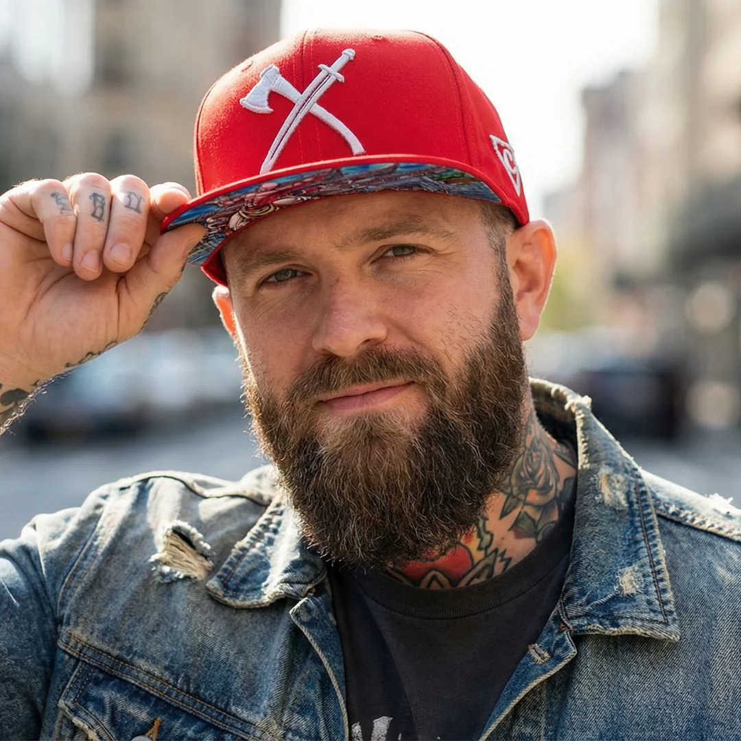 Shaolin Snapback - Red - Image 3