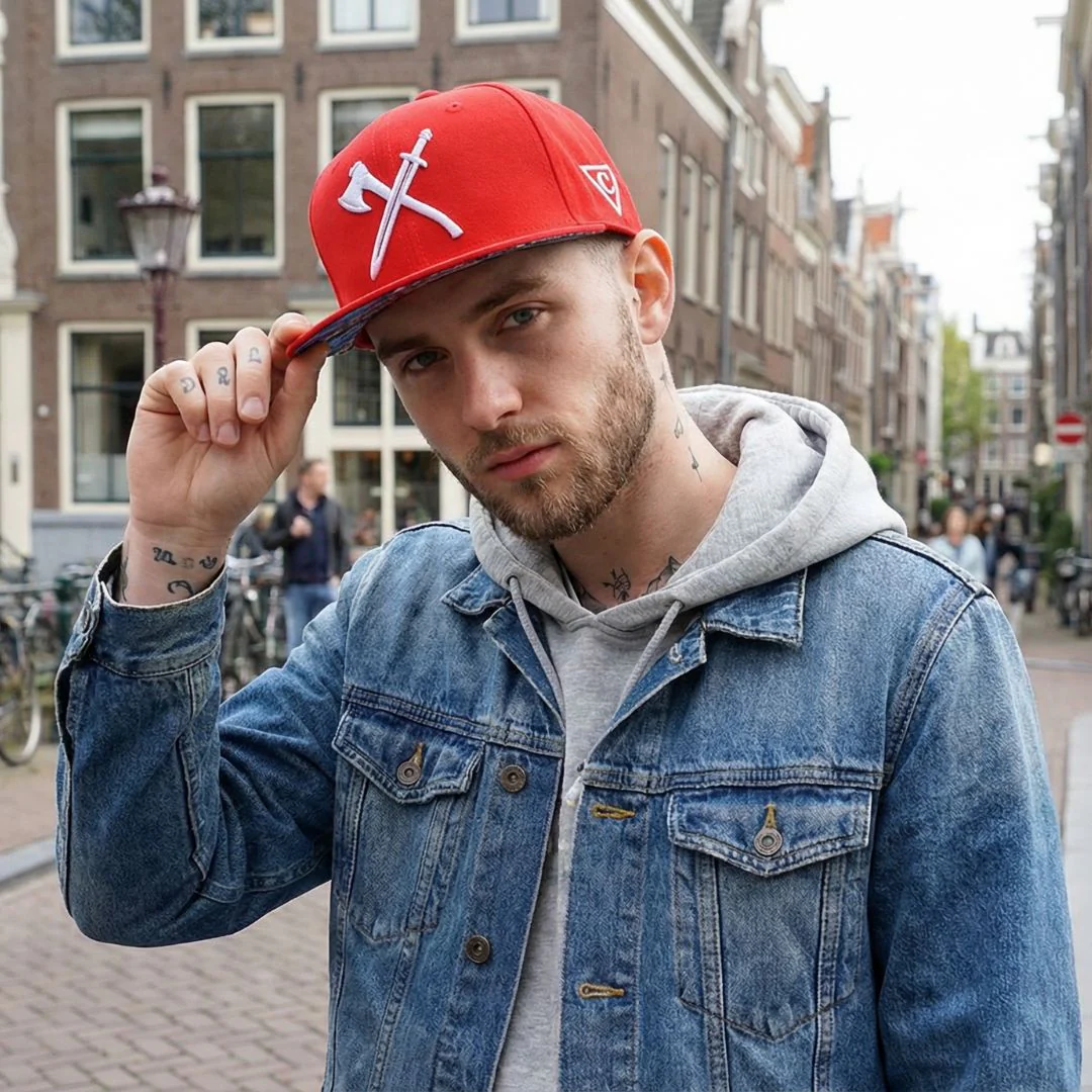Shaolin Snapback - Red - Image 5