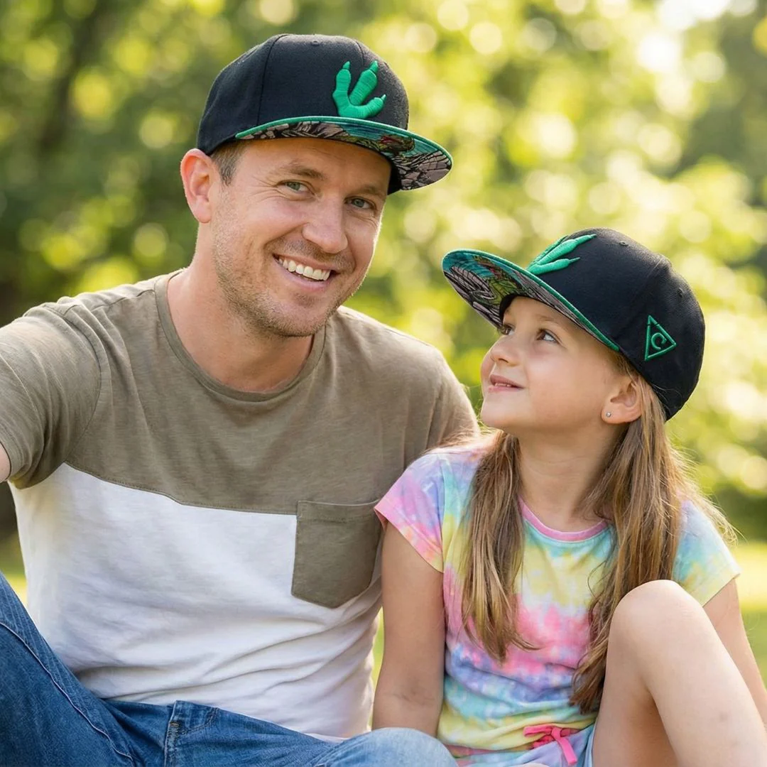 T-rex Snapback Child Size - Black/Green - Image 7