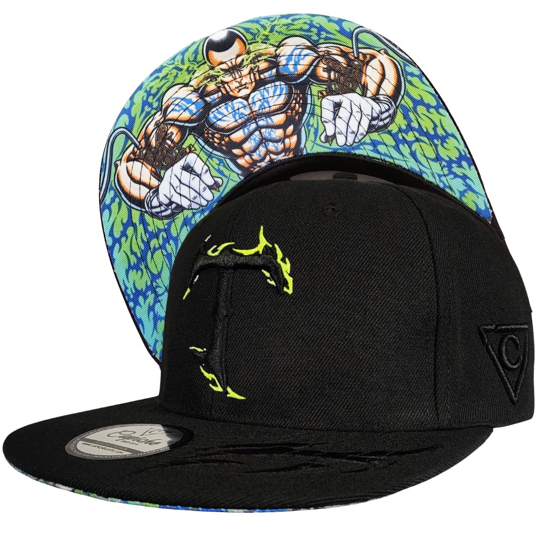 Tattooed Snapback - Black