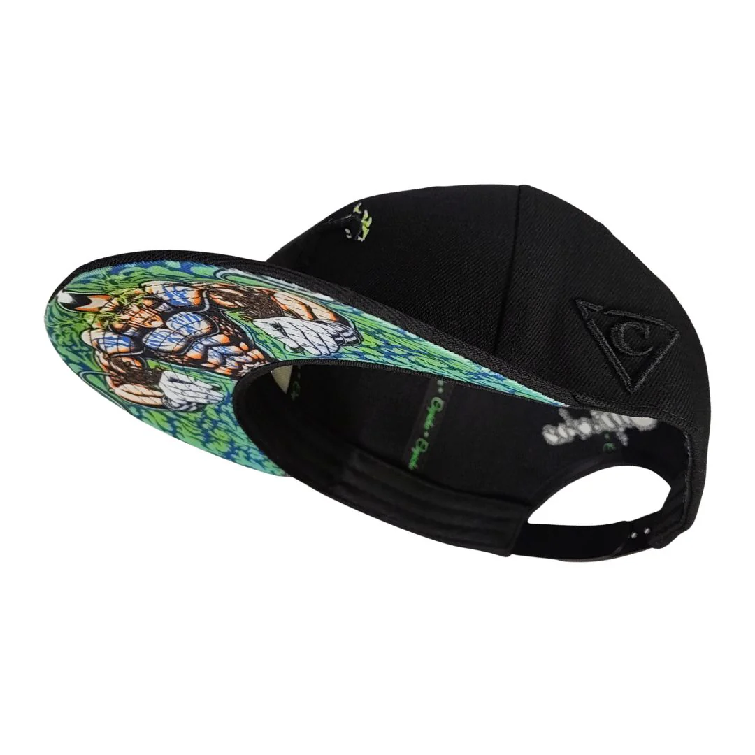 Tattooed Snapback - Black - Image 10