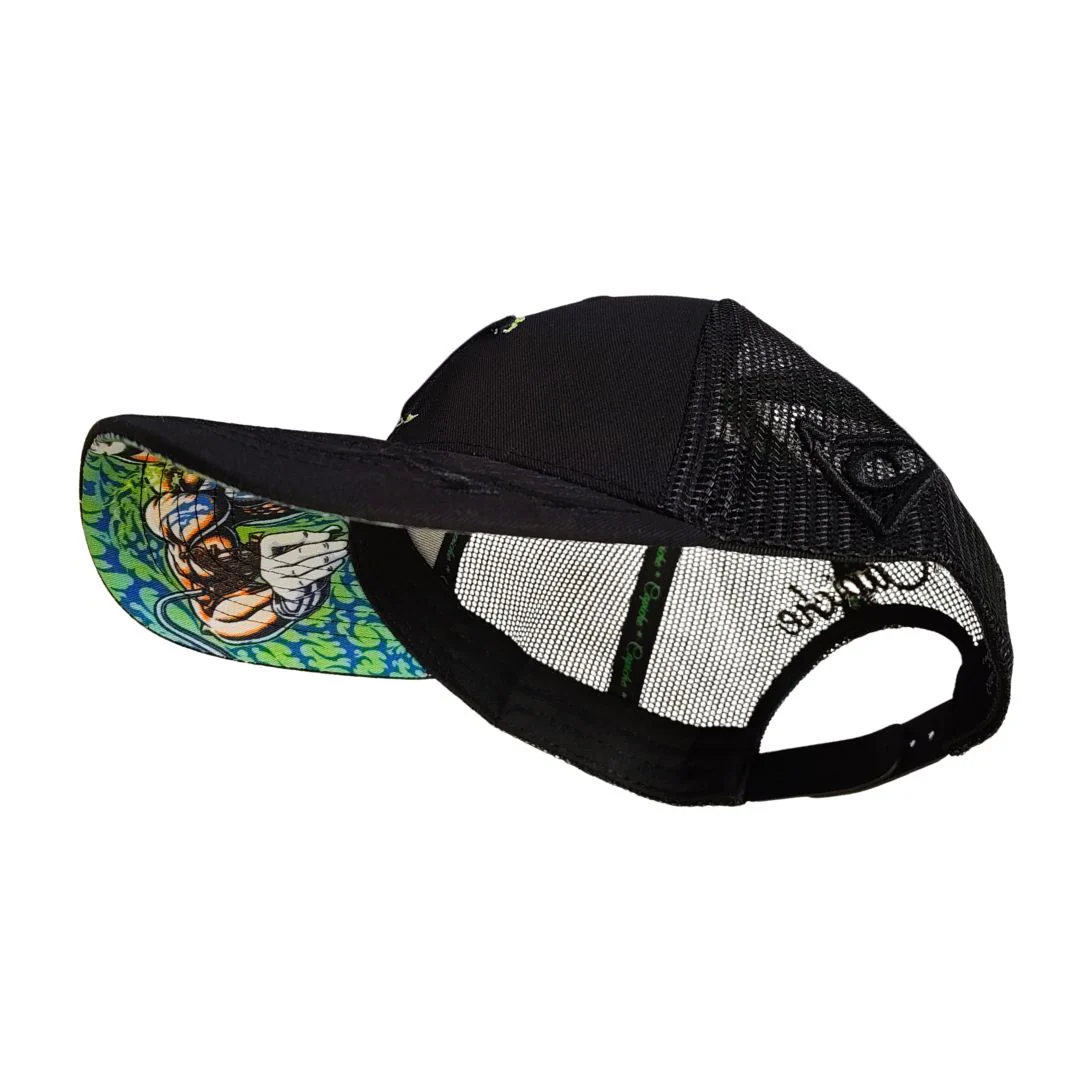 Tattooed Trucker Cap - Black - Image 13
