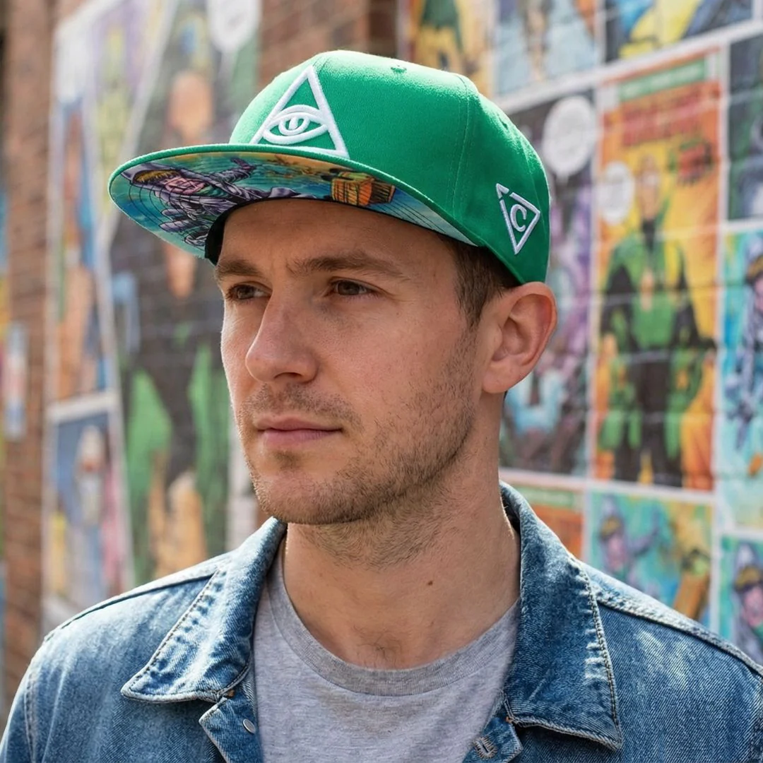 Telekinesis Snapback - Green - Image 12