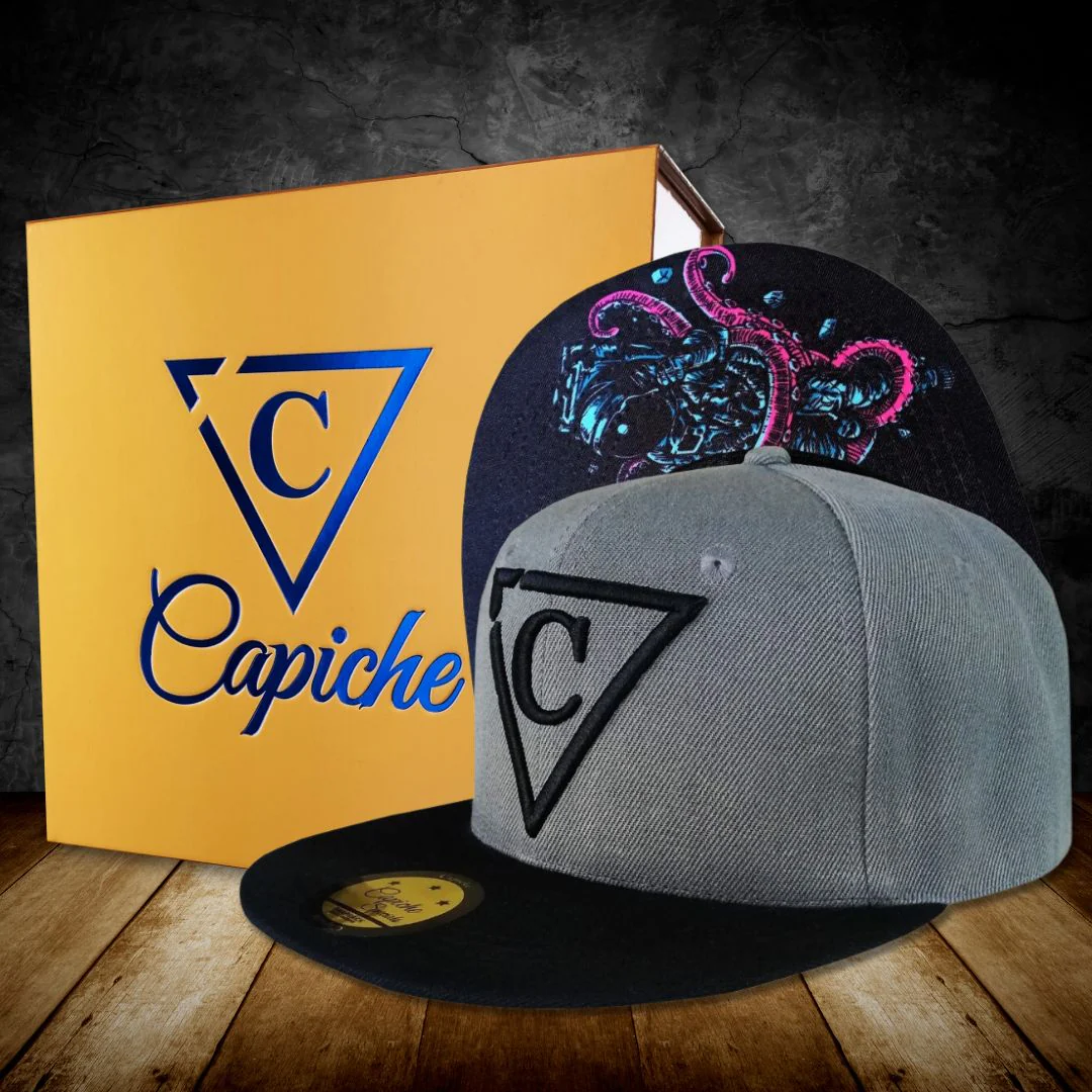 Tentacle Astronaut Snapback - Grey/Black - Image 10