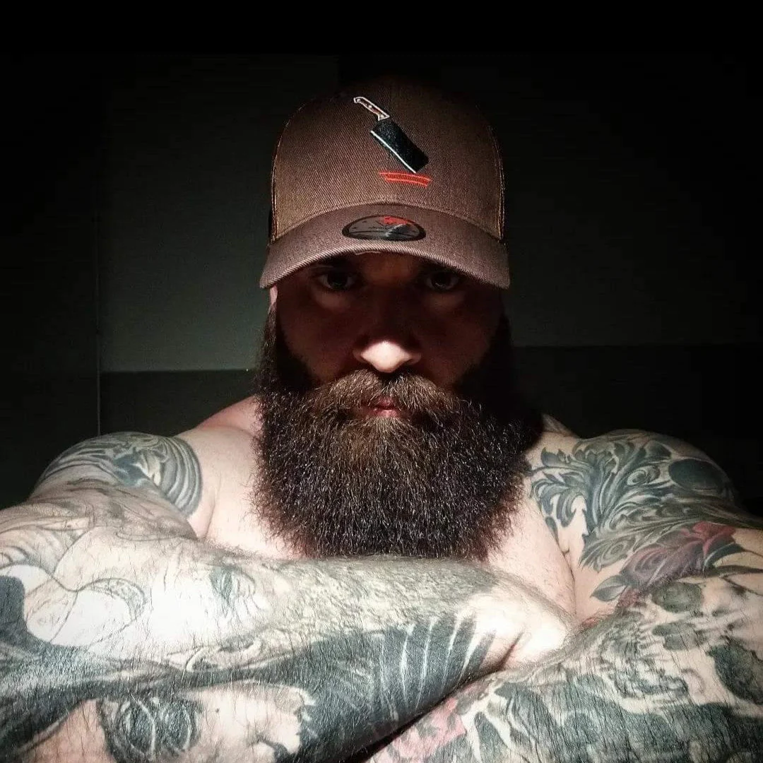 The Butcher Trucker Cap - Brown - Image 5