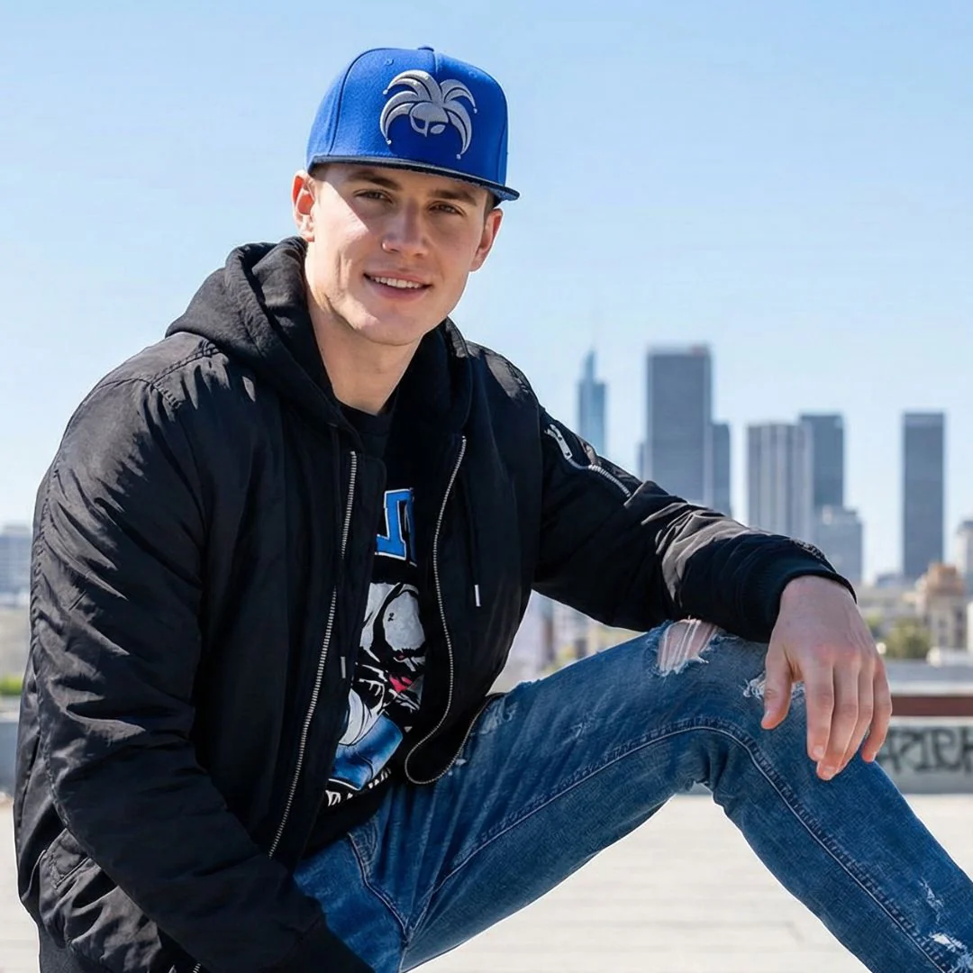 The Clown Snapback - Blue/Black - Image 7