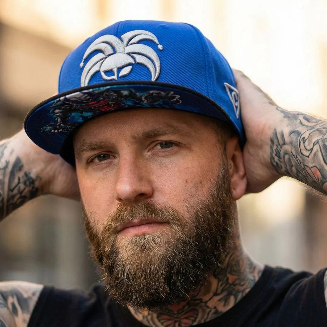 The Clown Snapback - Blue/Black - Image 8