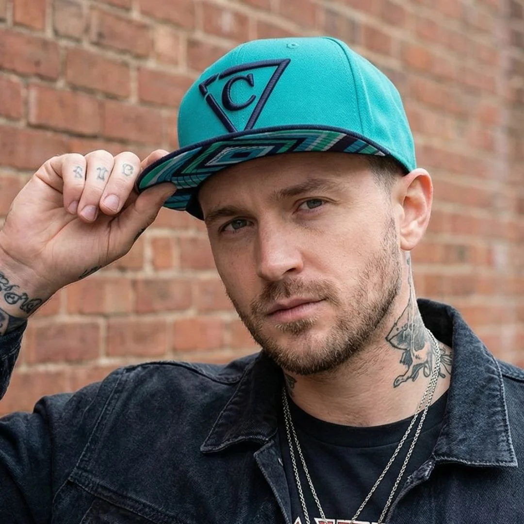 The Diamond Snapback - Teal/Black - Image 6
