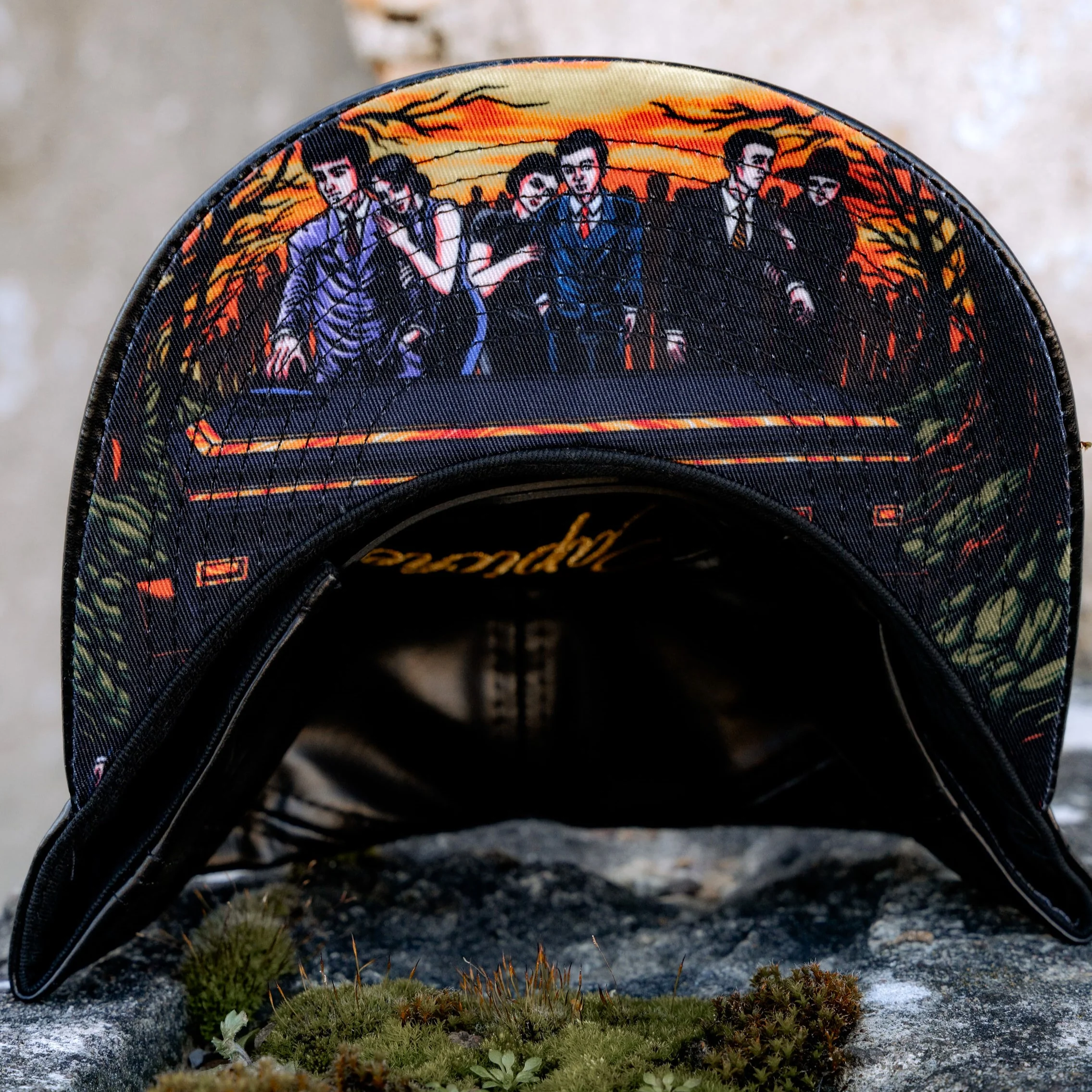 The Don is Gone Snapback No. 4 - Black Artificial Leather - Image 4