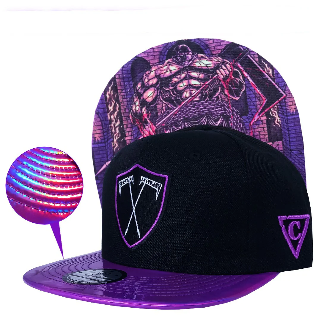 The Executioner Snapback - Black/Purple Holographic - Image 8