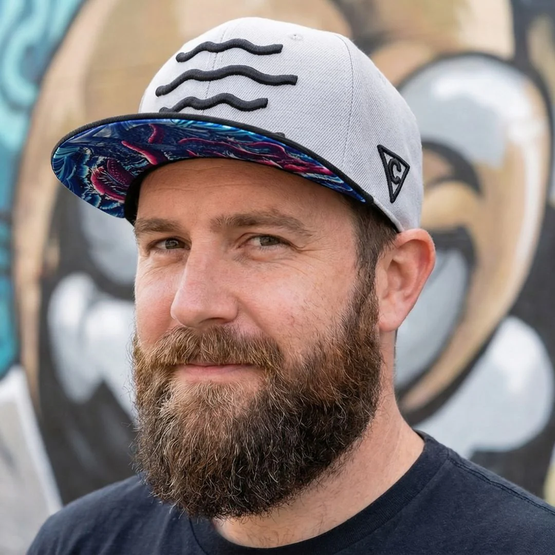 The Kraken Snapback - Grey/Black - Image 3