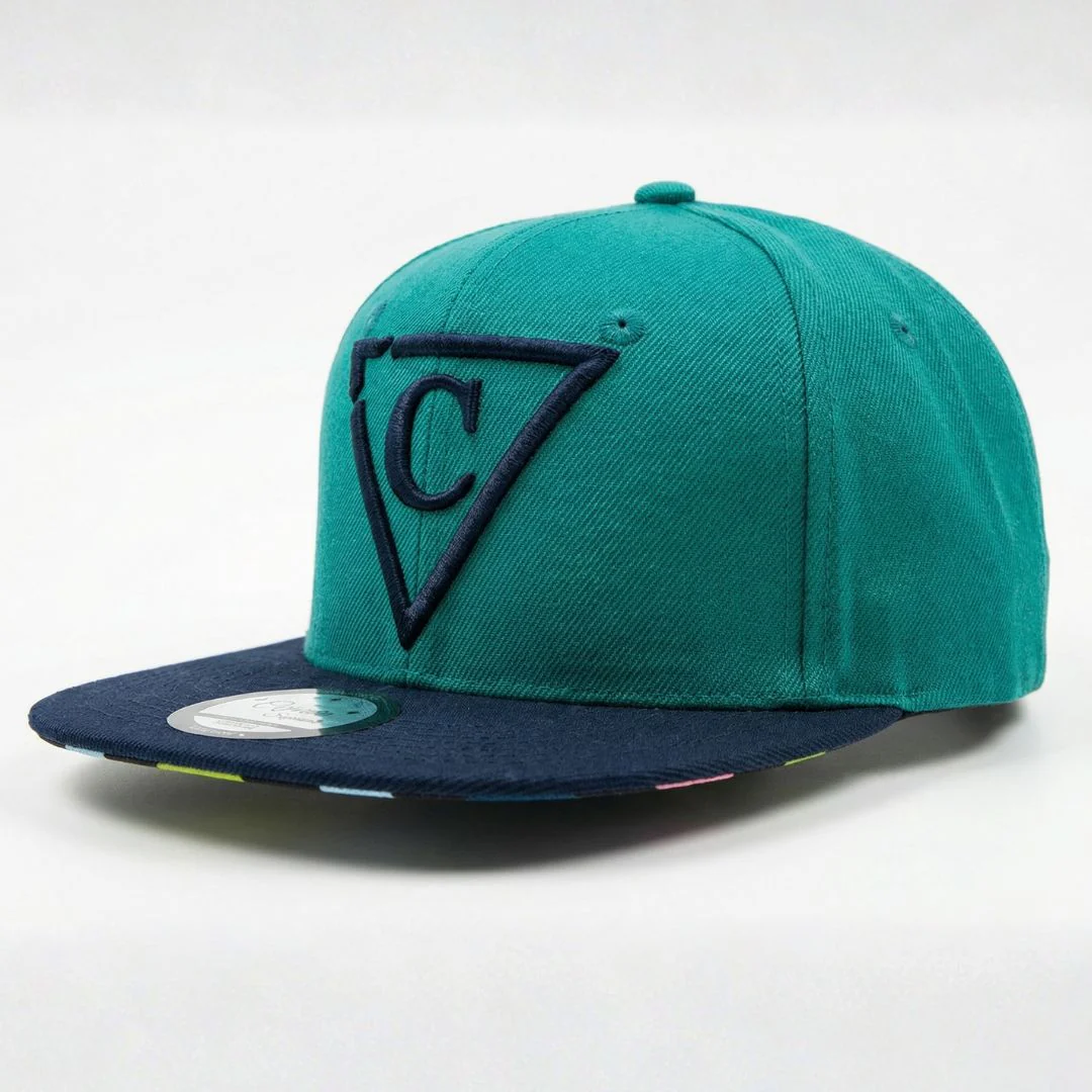 The Square Snapback - Green/Black - Image 10