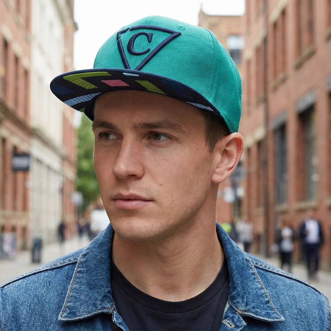 The Square Snapback - Green/Black - Image 4