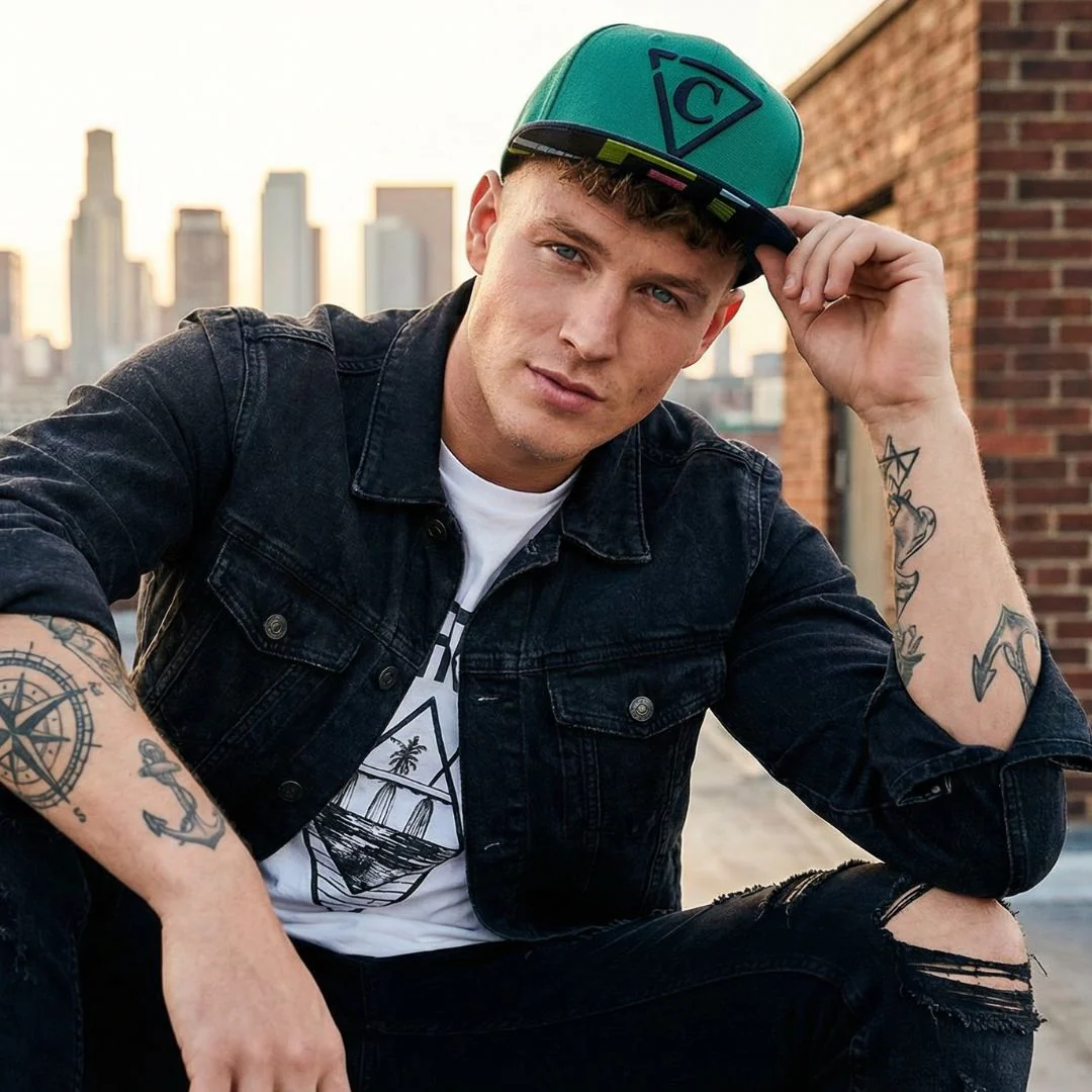 The Square Snapback - Green/Black - Image 9