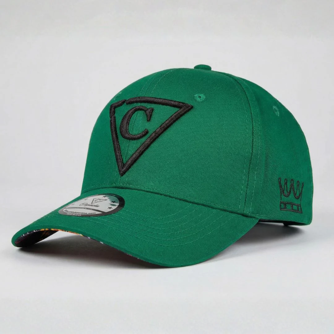 The Tiger Curved Baseball Cap - Green - Image 5
