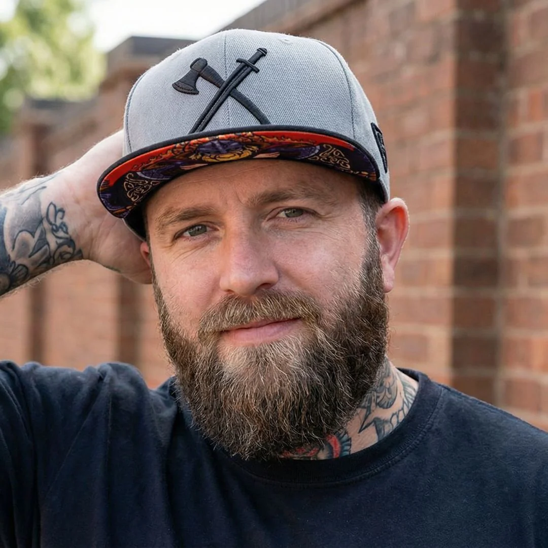 The Viking Snapback - Grey/Black - Image 11