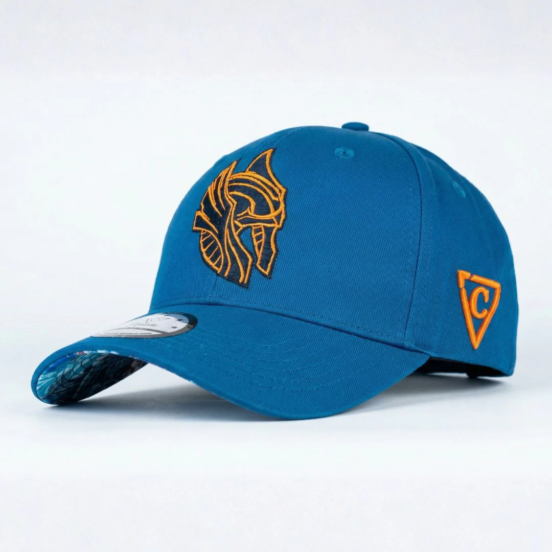 Thor Curved Baseball Cap - Blue - Image 5