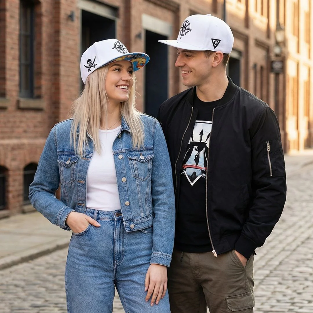 Treasure Map Snapback - White - Image 5