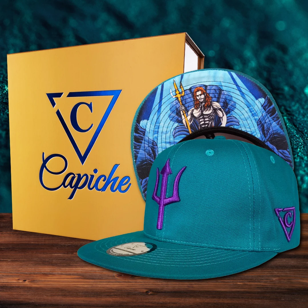 Triton Snapback - Teal Blue - Image 3