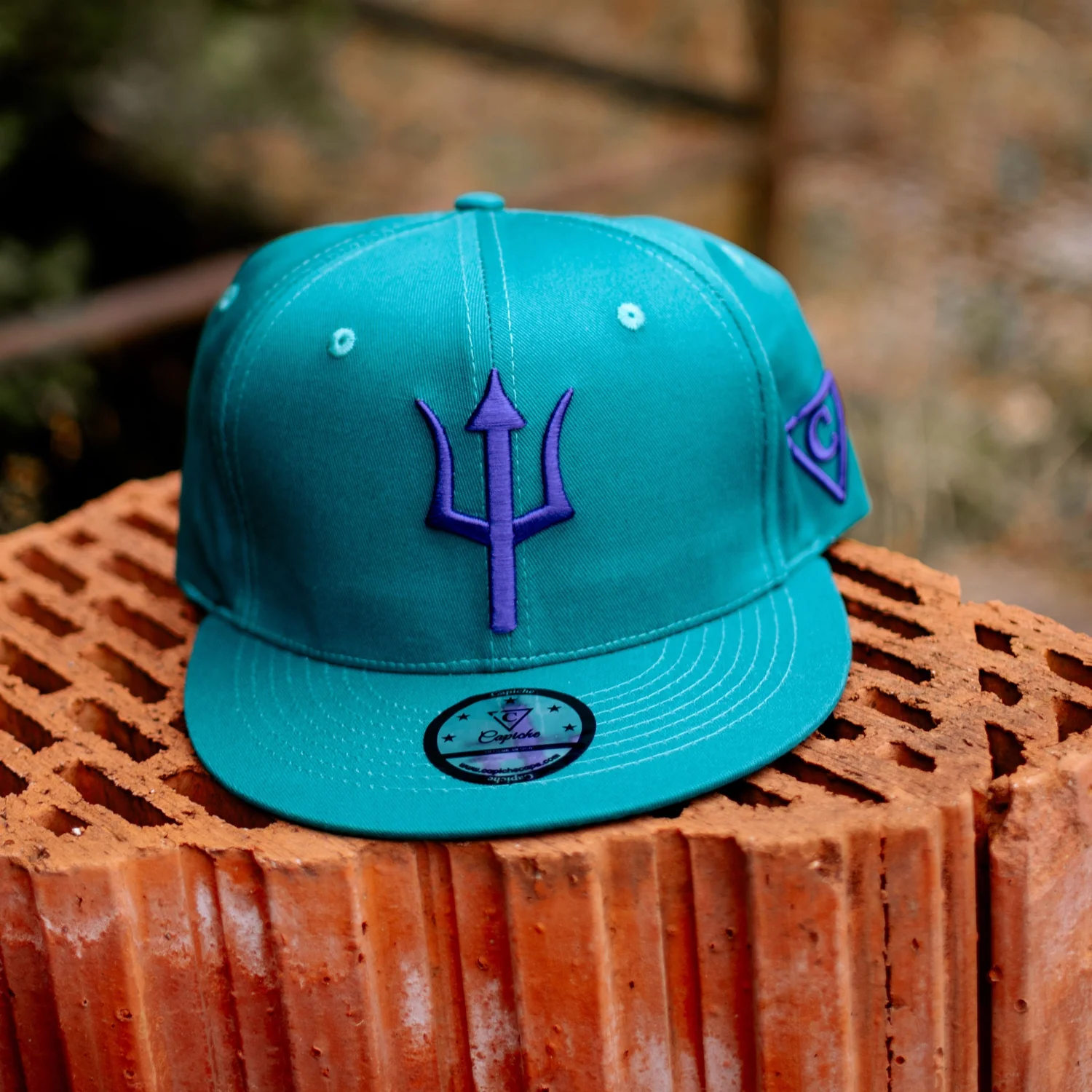 Triton Snapback - Teal Blue - Image 4
