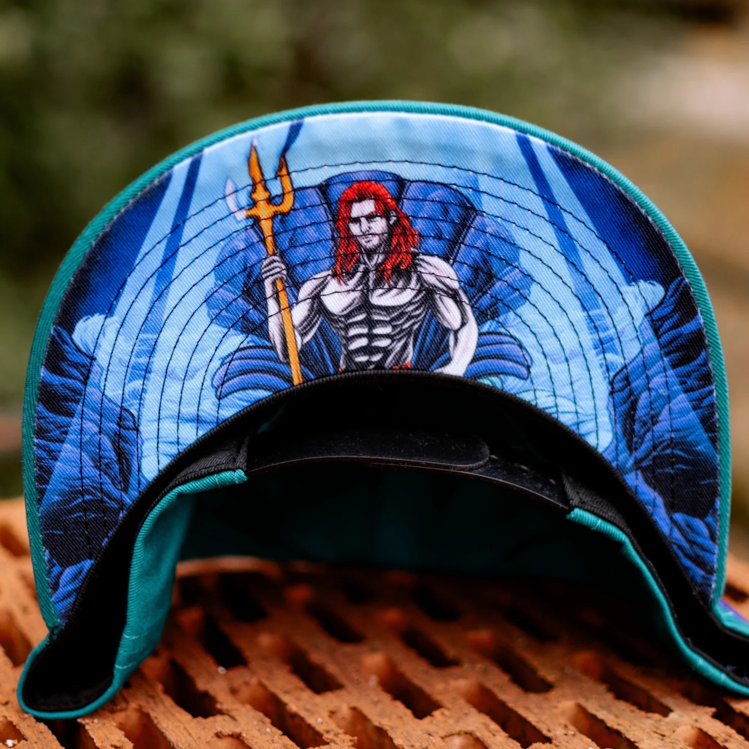 Triton Snapback - Teal Blue - Image 6