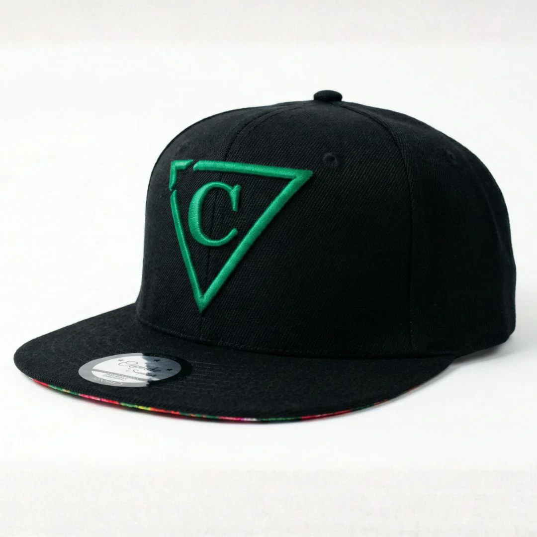 Tulip Field Snapback - Black - Image 4