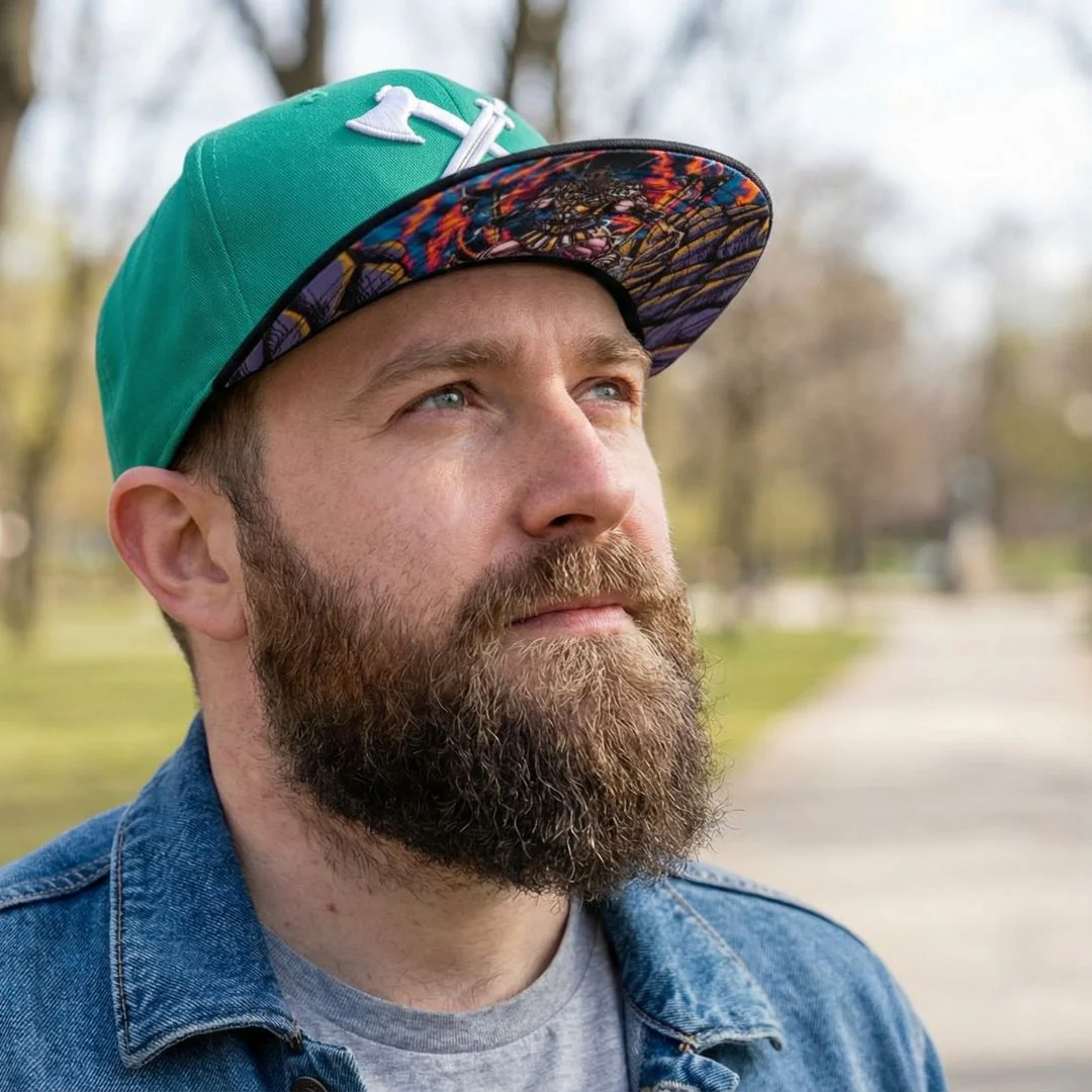Viking 2 Snapback - Green/Black - Image 6