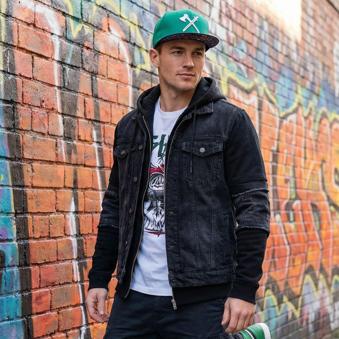 Viking 2 Snapback - Green/Black - Image 8