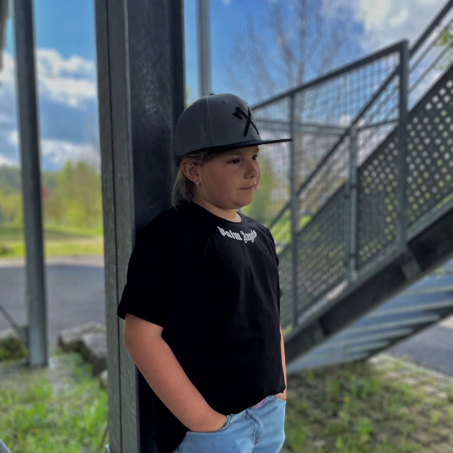 Viking Snapback Child Size - Grey - Image 10